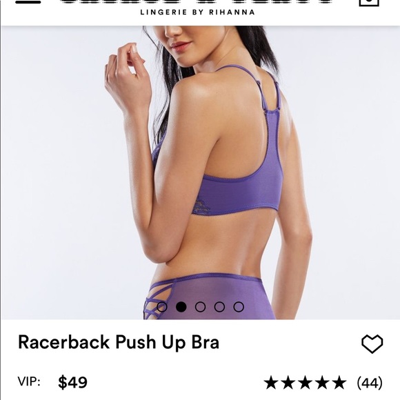 32DD Racerback Push Up Bra Savage Fenty Sold Out - Picture 2 of 4
